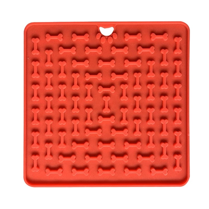 Tapis à lécher en Silicone pour chien