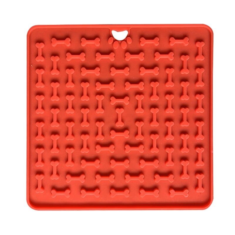 Tapis à lécher en Silicone pour chien