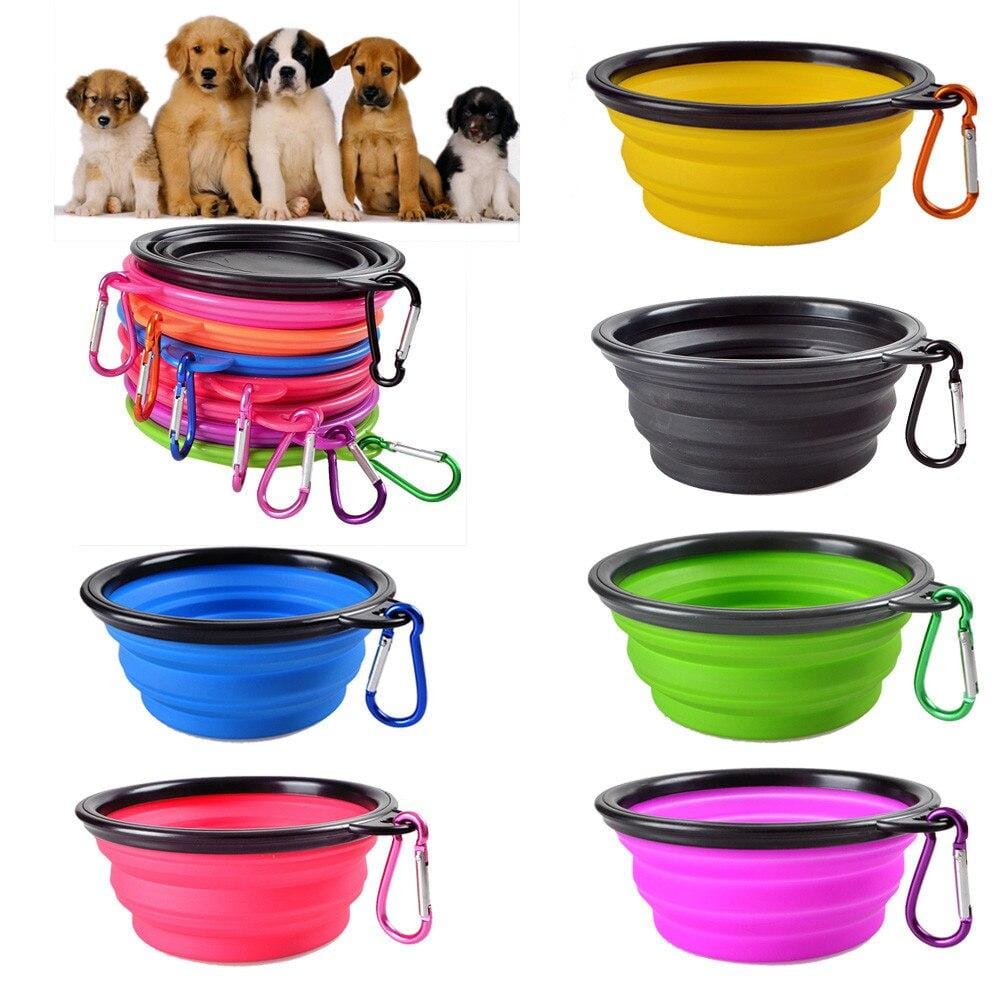 Gamelle pliable pour chiens et chats