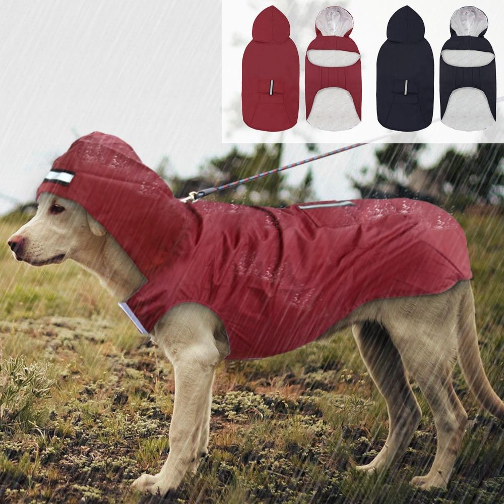 Veste imperméable et réfléchissante pour chien