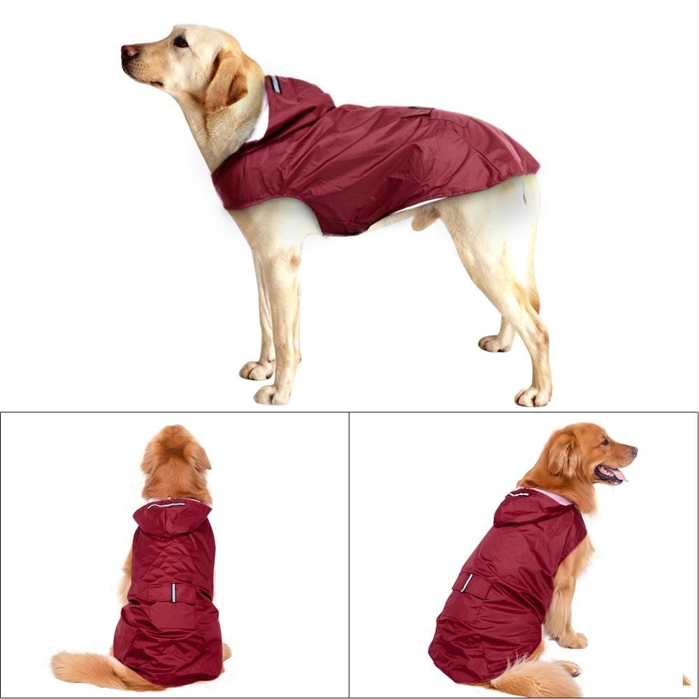 Veste imperméable et réfléchissante pour chien